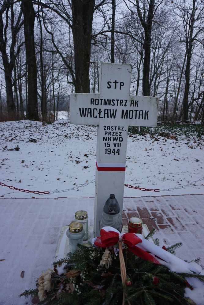 Wacław Motak, Grave of the Rotmistrz of the National Army, Wacław Motak