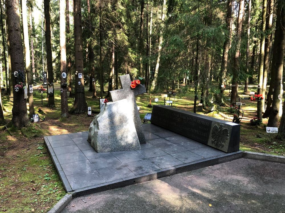 Mass graves of victims of Stalinist repression