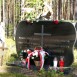 Fotografia przedstawiająca Grób ofiar NKWD z okresu Wielkiego Terroru, upamiętniony pomnikiem