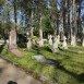 Fotografia przedstawiająca Quarter in the parish cemetery of Polish Army soldiers killed in the Polish-Bolshevik war