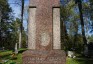 Fotografia przedstawiająca Memorial on the grave of Cpl. Stanislaw Serafin, killed in 1938 on the Polish-Lithuanian border