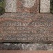 Fotografia przedstawiająca Memorial on the grave of Cpl. Stanislaw Serafin, killed in 1938 on the Polish-Lithuanian border