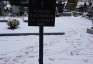 Photo montrant Grave (symbolic?) of a World War II victim