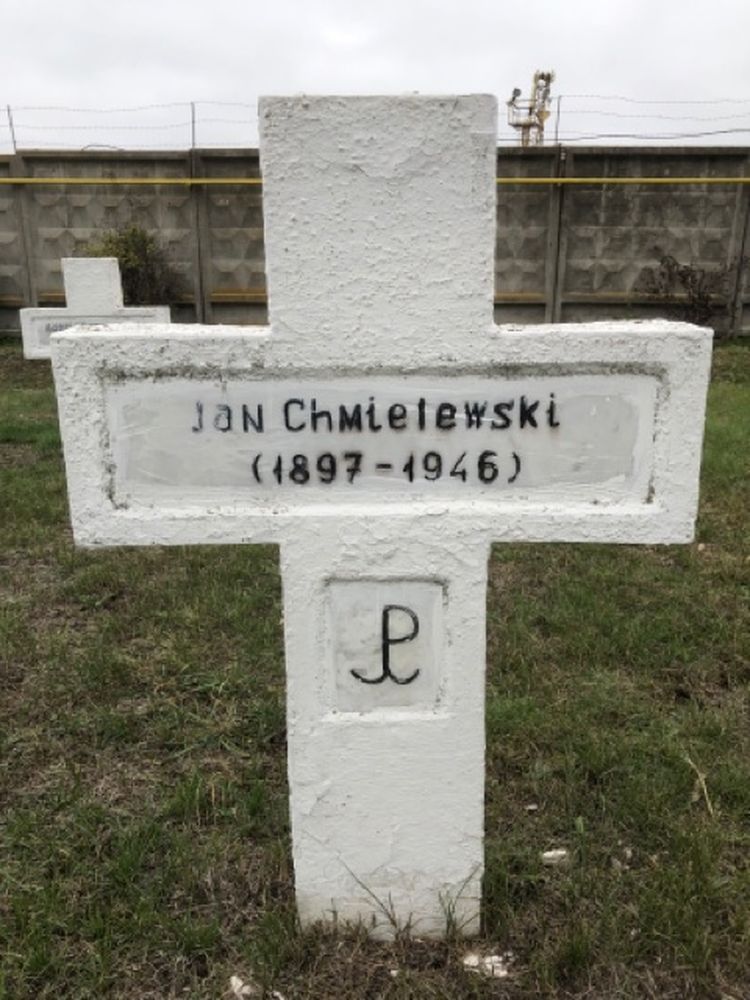 Jan Chmielewski, Cemetery of Gulag No 178, destroyed, rebuilt and commemorated with crosses