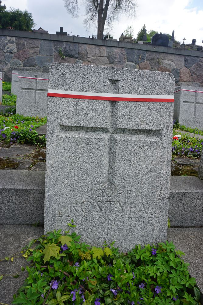 Jozef Kostyla, Military cemetery - part of Stara Rossa cemetery