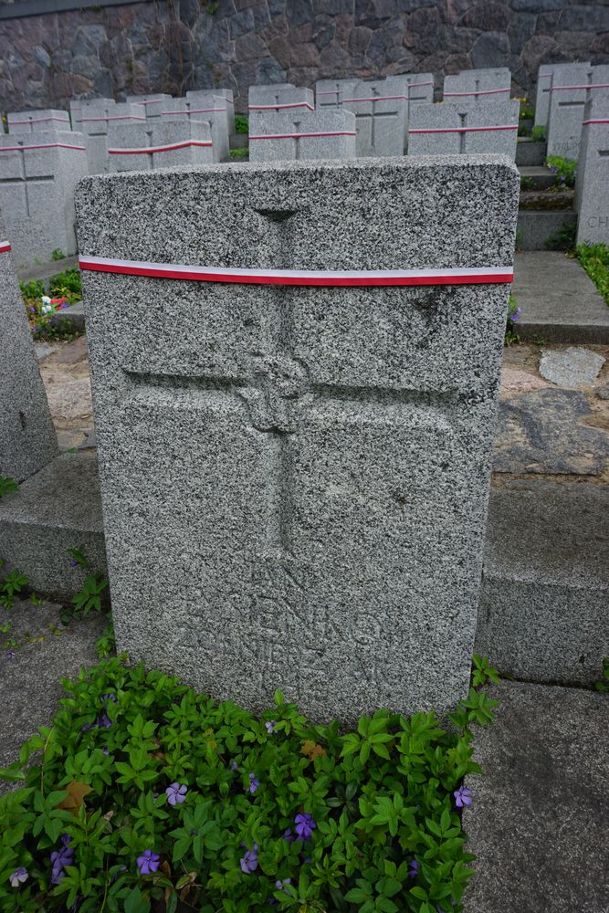 Jan Lysienko, Military cemetery - part of the Stara Rossa cemetery