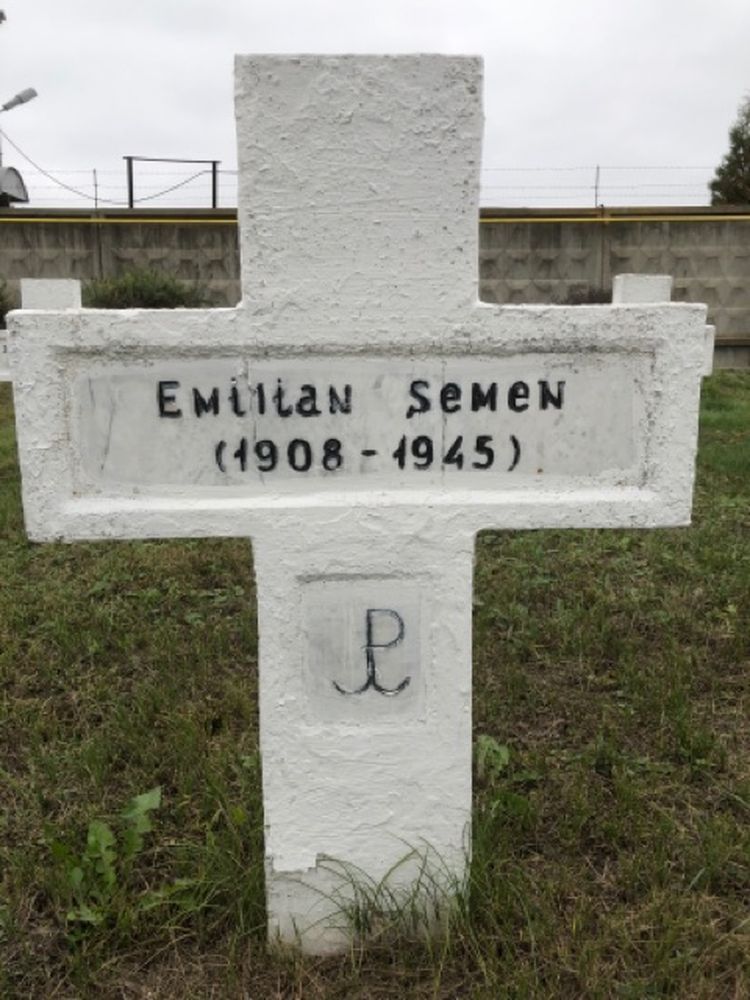 Emilian Semen, Cemetery of Gulag No 178, destroyed, rebuilt and commemorated with crosses