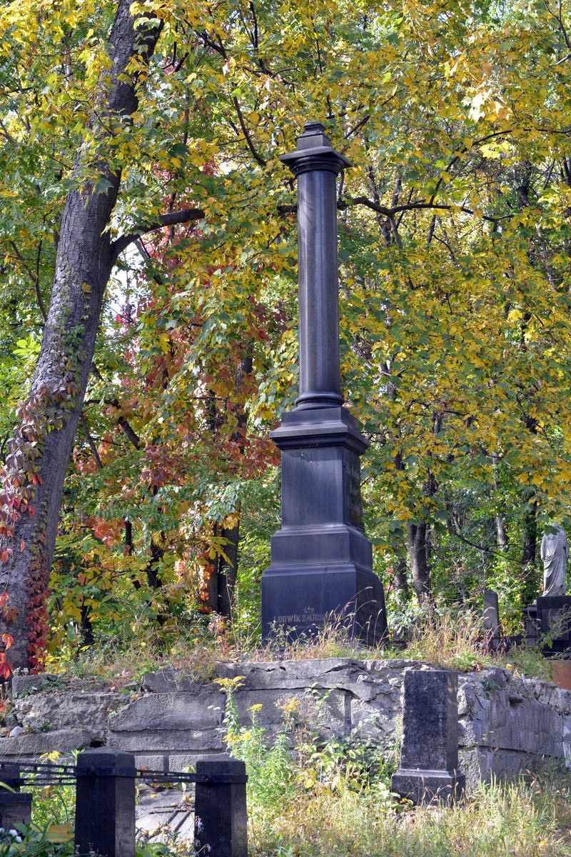 Tomb of Ludwik and Piotr Zhmigrodzky, Baikal cemetery in Kiev, as of 2021.
