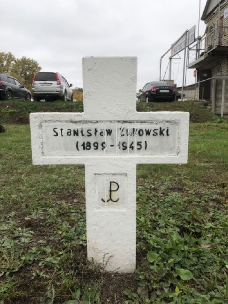Stanisław Żurowski, Cemetery of Gulag No 178, destroyed, rebuilt and commemorated with crosses