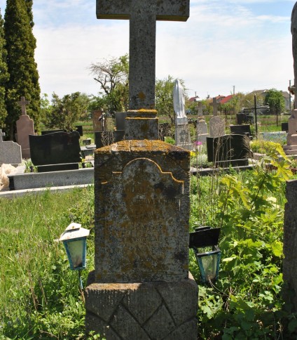 Nagrobek Magdaleny Zabawy, cmentarz w Poczapińcach