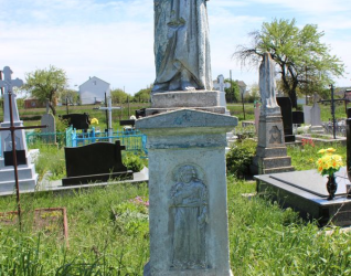 Nagrobek N.N., cmentarz w Poczapińcach