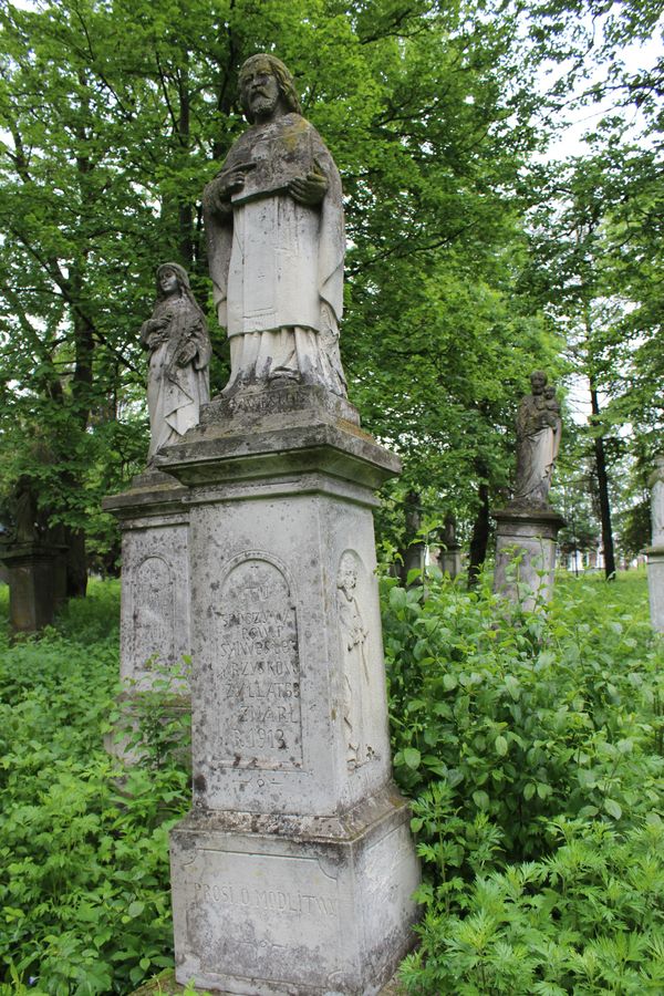 Nagrobek Sylwestera Krzyśkowa, cmentarz w Czystyłowie