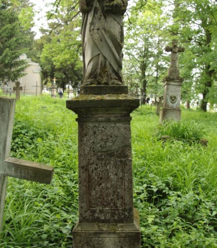 Nagrobek Piotra Krzyśkowa, cmentarz w Czystyłowie