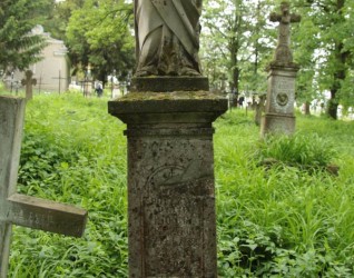 Nagrobek Piotra Krzyśkowa, cmentarz w Czystyłowie