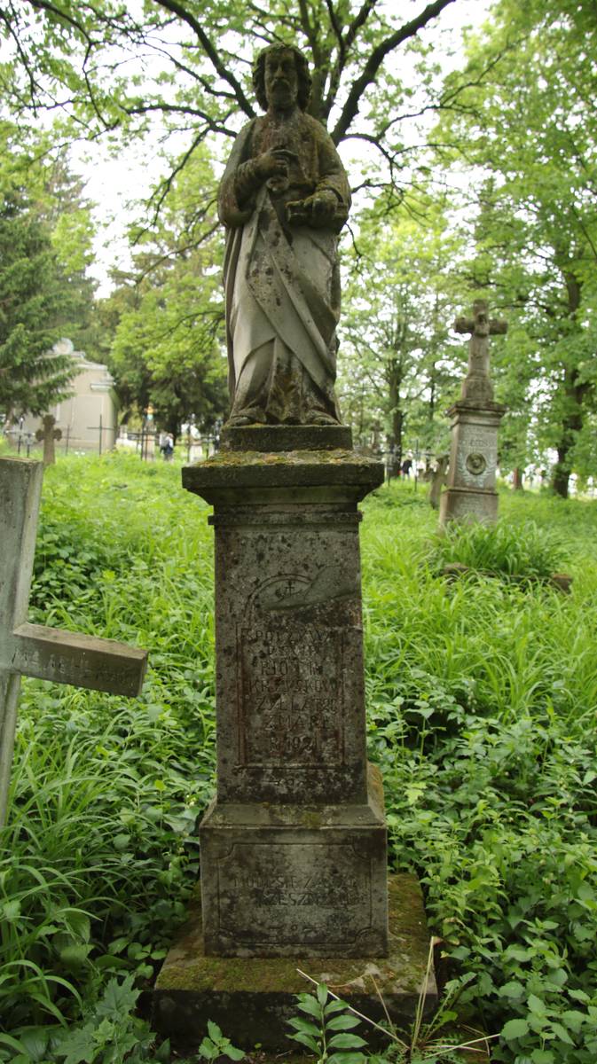 Nagrobek Piotra Krzyśkowa, cmentarz w Czystyłowie