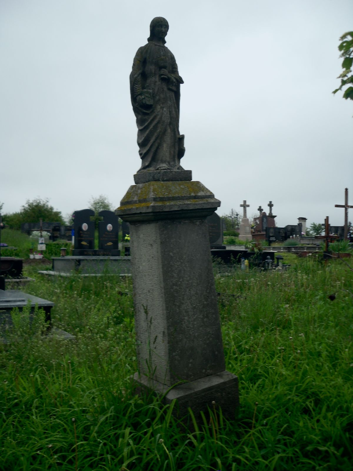 Nagrobek Jana Kolasy, cmentarz w Hłuboczku Wielkim