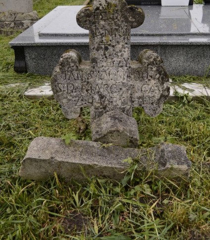 Nagrobek Jana Gaca, cmentarz w Hłuboczku Wielkim