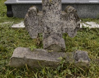 Nagrobek Jana Gaca, cmentarz w Hłuboczku Wielkim