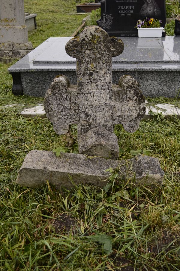 Nagrobek Jana Gaca, cmentarz w Hłuboczku Wielkim