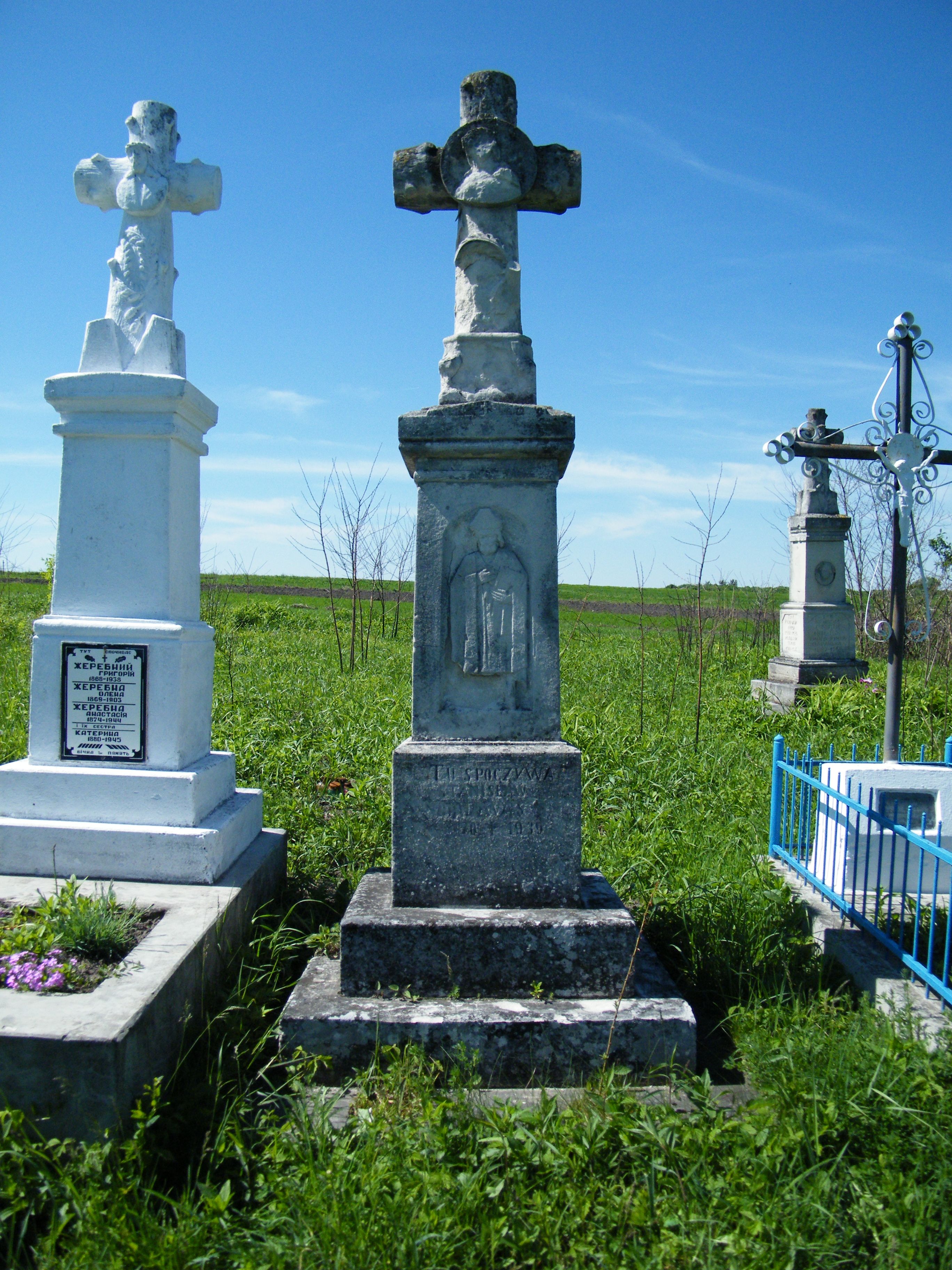 Nagrobek Stanisława Białowąsa, cmentarz w Ihrowicy