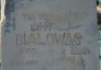 Fotografia przedstawiająca Tombstone of A. Bialowas