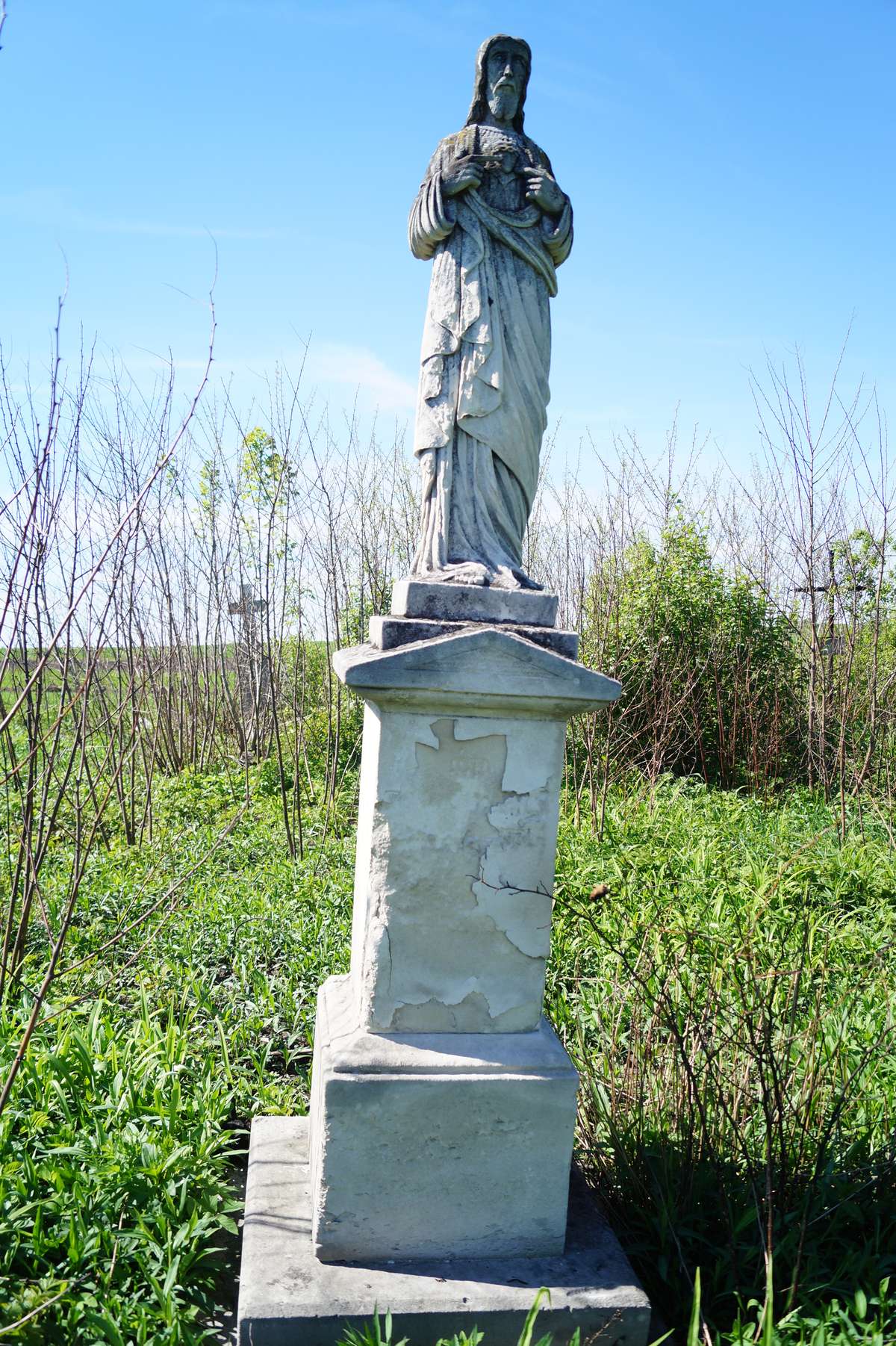 Tombstone of N.N., cemetery in Ihrowica