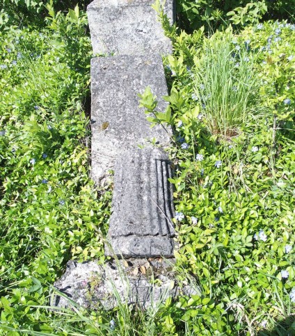 Nagrobek Jana Czupi[.]skiego, cmentarz w Łozowej