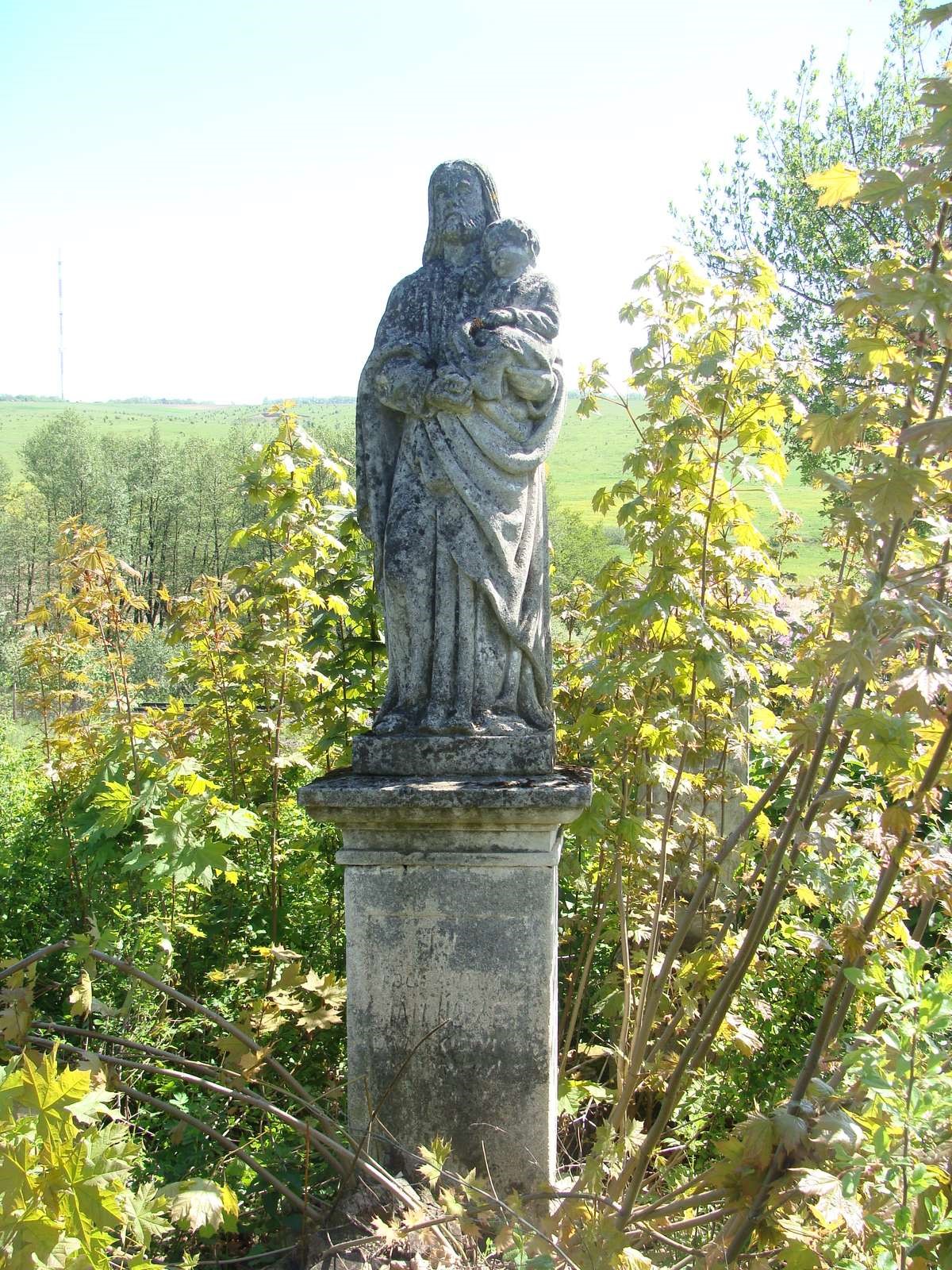 Tombstone of Agnieszka and Jan Mazurkiewicz, cemetery in Łozowa