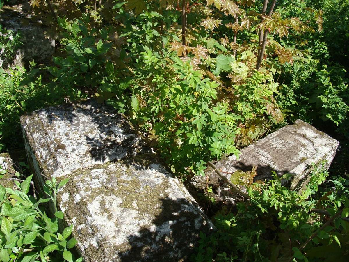 Tombstone of Józef Bachała, cemetery in Łozowa