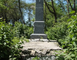 Grobowiec Ignacego Ślepowrona Bajewskiego, cmentarz w Horodyszczach