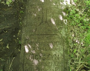 Nagrobek Agnieszki Jacyszyn, cmentarz w Dołżance