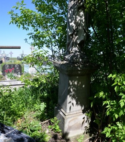 Nagrobek Barbary Chudoby, cmentarz w Dołżance