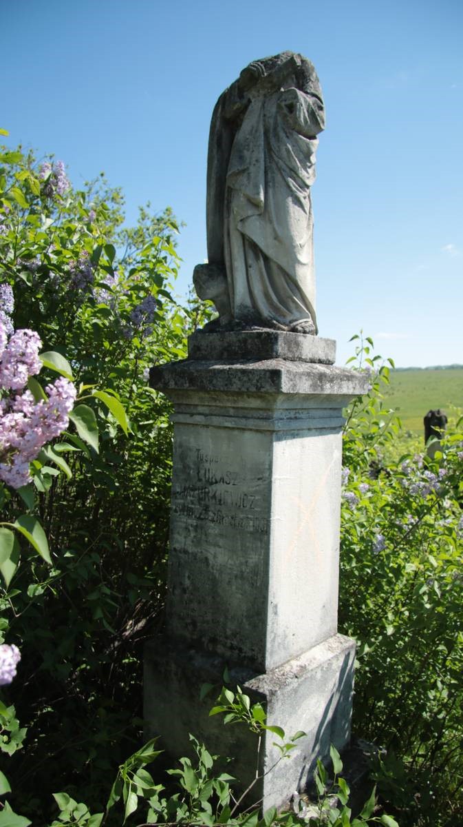 Tombstone of Lukasz Mazurkiewicz, cemetery in Lozová