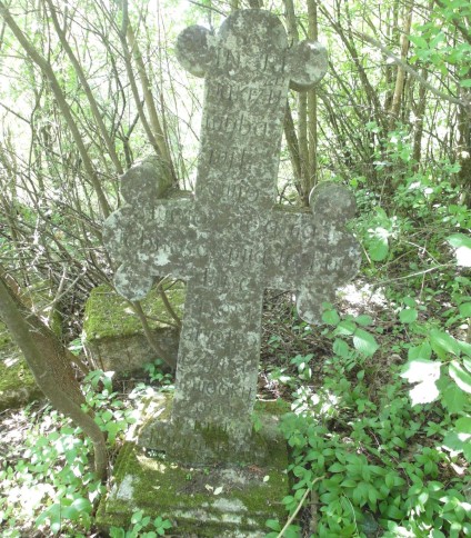 Nagrobek Jana Mroczkowskiego. Cmentarz w Kokutkowcach