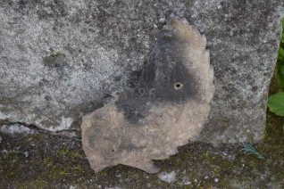 Tablica Inskrypcyjna z nagrobka N.N. Cmentarz w Cebrowie