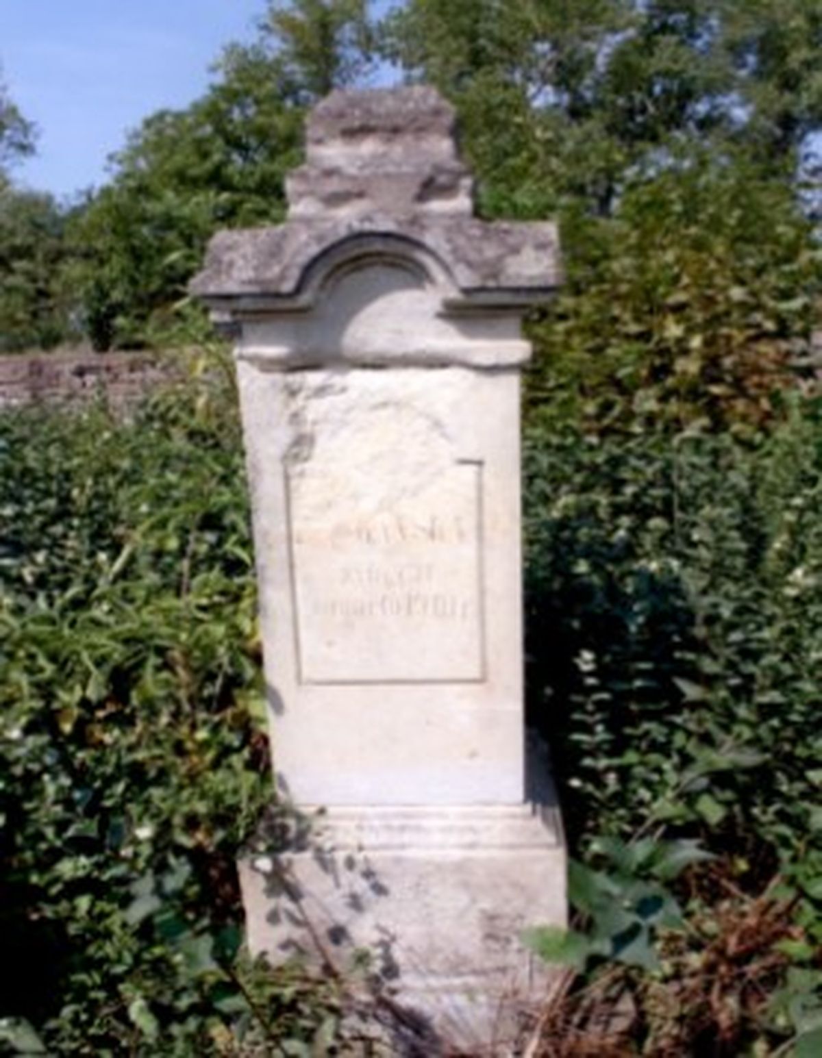Tombstone of N. N., Strusov cemetery