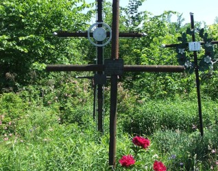 Nagrobek Marceliny Szkodzińskiej, cmentarz w Borkach Wielkich