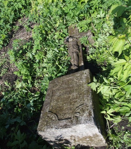 Nagrobek Bartłomieja Potyrały. Cmentarz w Cebrowie