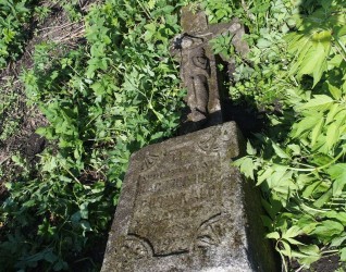 Nagrobek Bartłomieja Potyrały. Cmentarz w Cebrowie