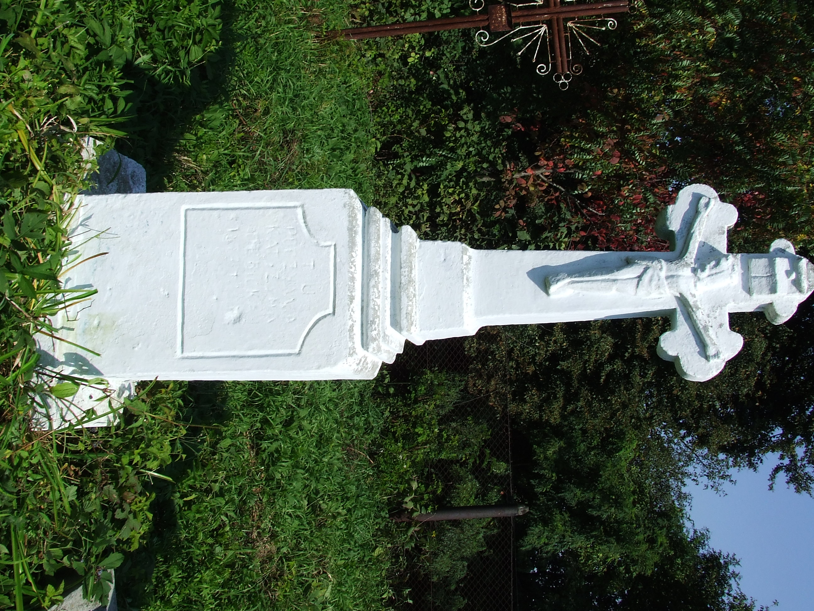 Nagrobek Katarzyny Dębickiej, cmentarz w Baryszu, stan z 2006 r.