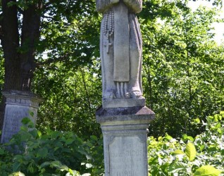 Nagrobek Jędrzeja Bicusa, cmentarz w Borkach Wielkich