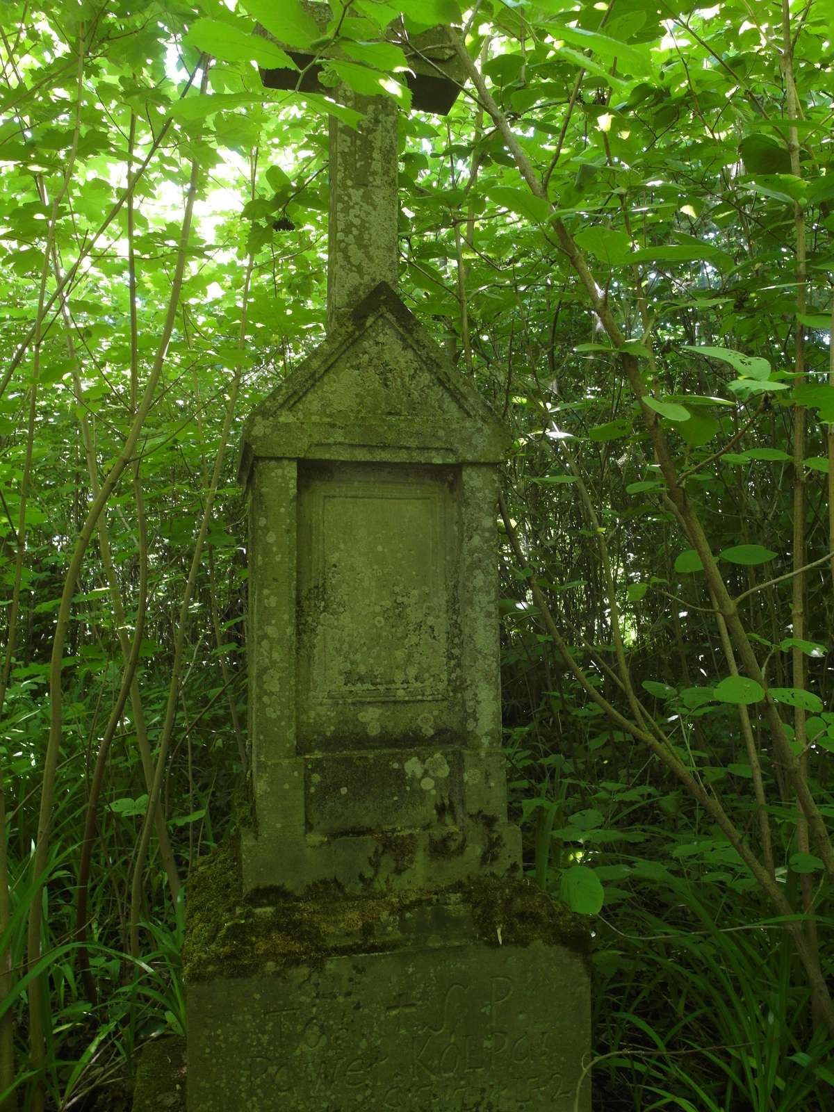 Tombstone of Pawel Kólpaj, cemetery in Borki Wielkie