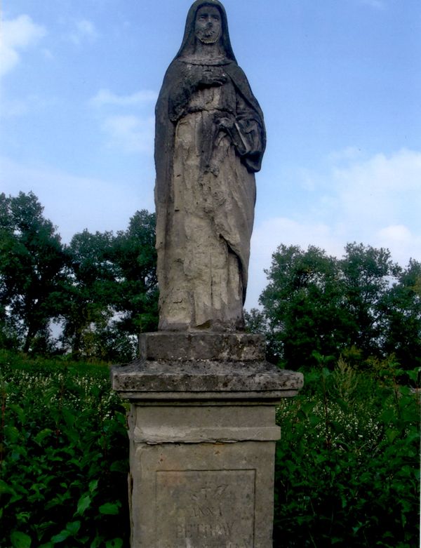 Tombstone of Anna Petrów, cemetery in Strusov