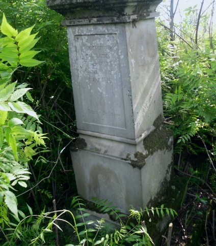 Nagrobek Bartłomieja Sokołowskiego, cmentarz w Kozłowie