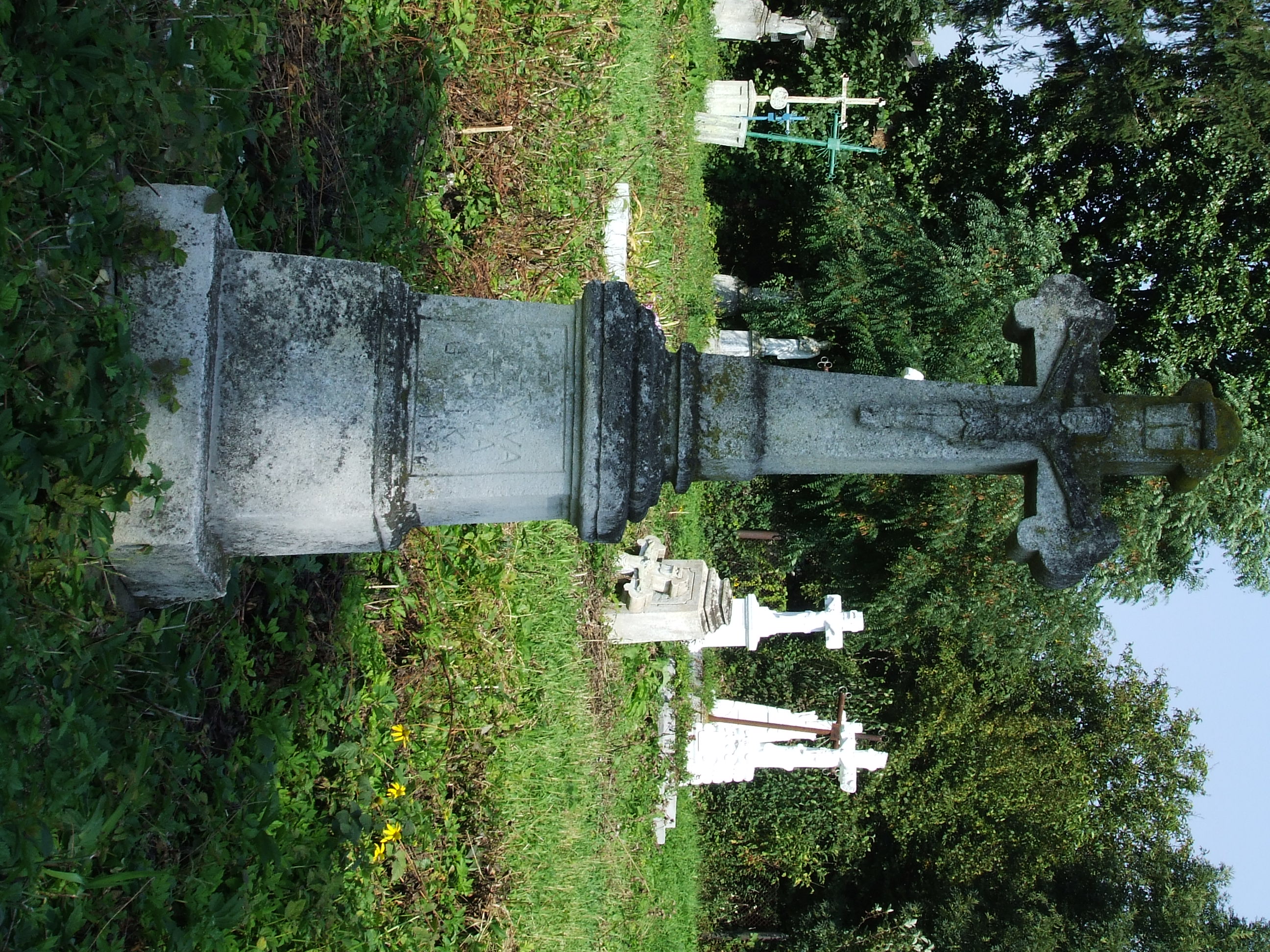 Nagrobek Tekli Galik, cmentarz w Baryszu, stan z 2006 r.