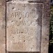 Fotografia przedstawiająca Gravestone of Apolonia Slawska