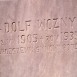 Fotografia przedstawiająca Tombstone of Adolf Woźny