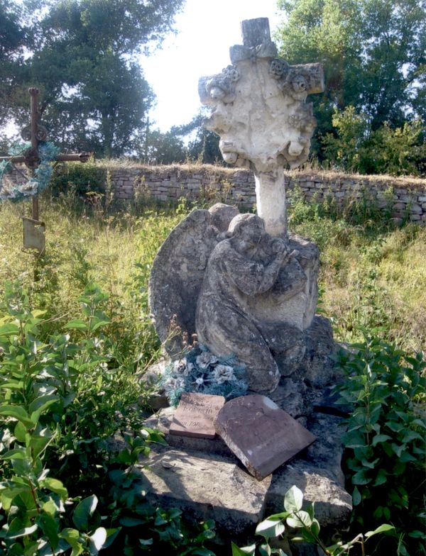 Tombstone of Franiszek Koncur, Strusowo cemetery