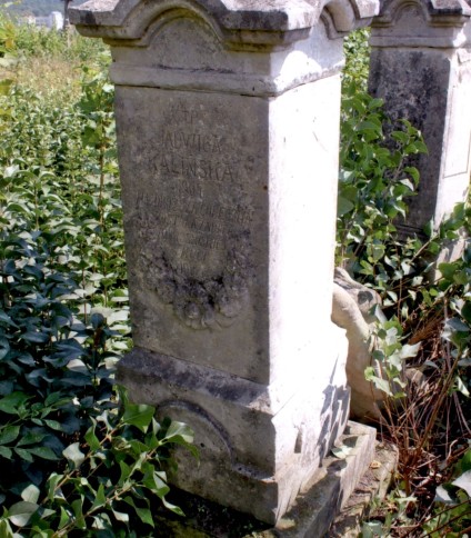 Nagrobek Jadwiga Kalińska, cmentarz w Strusowie
