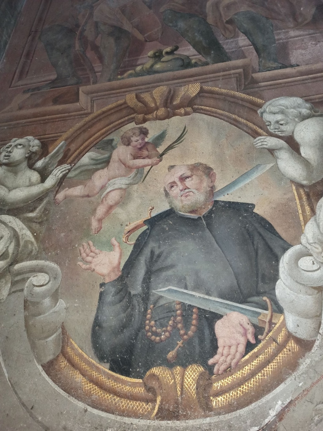 Photo montrant Conservation of the Frescoes by Franz Eckstein in the Garrison Church of Saints Peter and Paul in Lviv